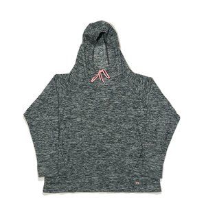 Lukka Womens Size L  Gray Pullover Loose Fit Soft Stretch Hoodie Sweatshirt
